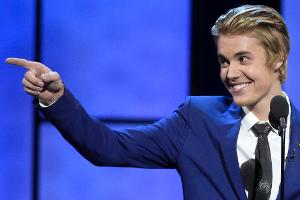 Justin Bieber beim "Comedy Central Roast"