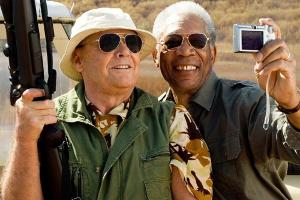 "Das Beste kommt zum Schluss": Das gemeinsame Schicksal vereint Edward (Jack Nicolson, l.) und Carter (Morgan Freeman, r.)