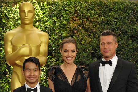Goldige Familie: Brangelina mit Adoptivsohn Maddox - einem von bislang sechs gemeinsamen Kindern