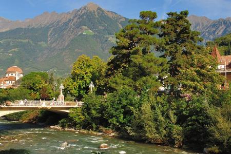 Bei einem Spaziergang entlang der Passerpromenade kann man die Seele baumeln lassen