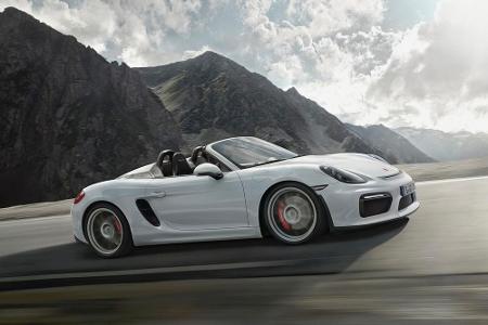 In der Tradition reinrassiger Sportwagen: Der neue Porsche Boxster Spyder