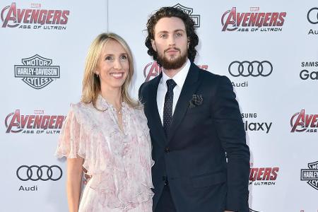 Sam und Aaron Taylor-Johnson bei der 