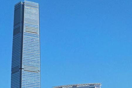 Zimmer mit Aussicht: International Commerce Center in Hongkong