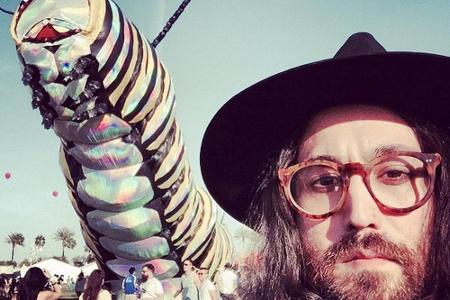 Sean Lennon noch ohne Lächeln