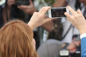 Auf den letzten Filmfestspielen wurden kräftig Selfies geschossen