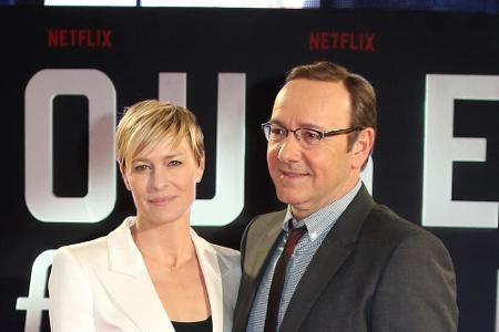 Kevin Spacey und Robin Wright bei einer Veranstaltung in London