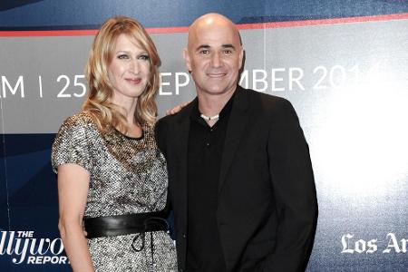 Traumpaar des Tennis: Steffi Graf und Andre Agassi