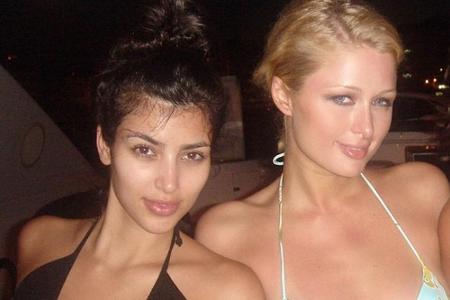 Die ehemaligen Busenfreundinnen Kim Kardashian und Paris Hilton