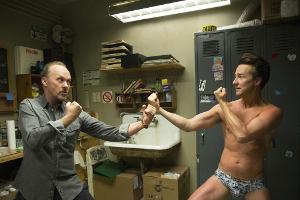 Kam, sah und siegte: "Birdman" mit Edward Norton (r.) und Michael Keaton war der große Gewinner