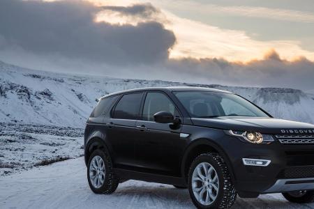 Imposante Erscheinung: der neue Land Rover Discovery Sport