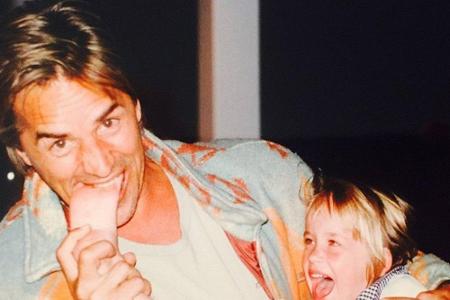 Dakota Johnson mit ihrem Vater Don Johnson