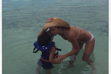 Miranda Kerr verbringt Valentinstag mit ihrem Sohn