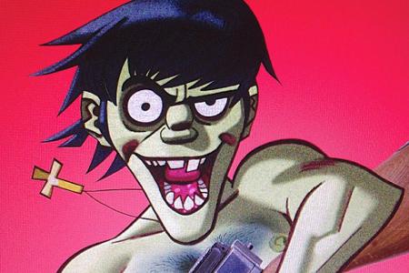 Jamie Hewletts neuester Entwurf für den Gorillaz-Bassisten Murdoc