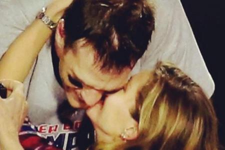 Gisele Bündchen gratuliert ihrem Tom Brady zum Sieg des Super Bowls