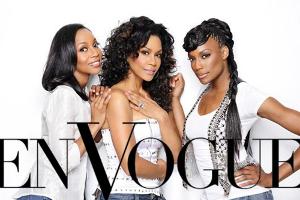 Mit diesem Bild verkündete Pyramid Records, die Band En Vogue unter Vertrag genommen zu haben