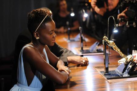 Lupita Nyong'o erhielt 2014 einen Oscar als beste Nebendarstellerin in 