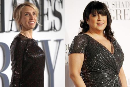 Sam Taylor-Johnson (l.) und E.L. James werden wohl keine besten Freundinnen werden