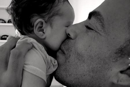 Papa Chris Ivery mit seiner Tochter Sienna