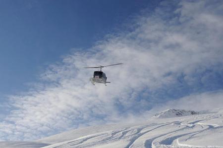 Das Höchste aller Skigefühle: Abheben mit dem Helikopter