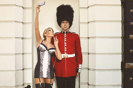 Selfie mit der britischen Palast-Garde?
