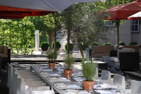 Speisen im Glaspalast in Augsburg: Restaurant Magnolia