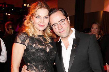 Anna Loos and Jan-Josef Liefers bei der Verleihung der Goldenen Kamera in Berlin