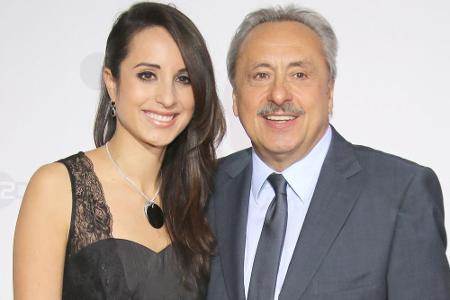 Wolfgang Stumph und seine Tochter Stephanie Stumph bei der Verabschiedungsfeier nach 20 Jahren 