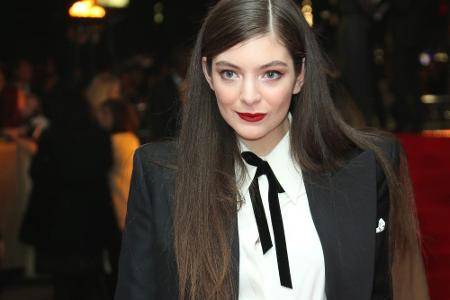 Lorde entschied sich für eine etwas lässigere Variante
