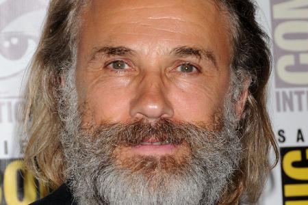 Christoph Waltz mit zotteliger Mähne - nicht nur auf dem Kopf
