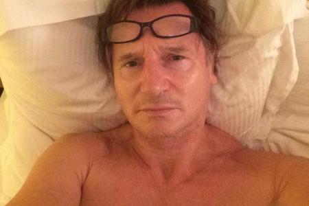 Warum so mürrisch, Mr. Neeson?