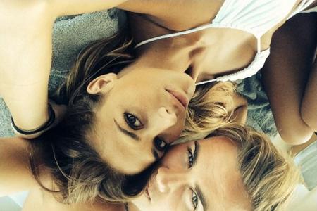 Mario Götze turtelt mit Freundin Ann-Kathrin Brömmel