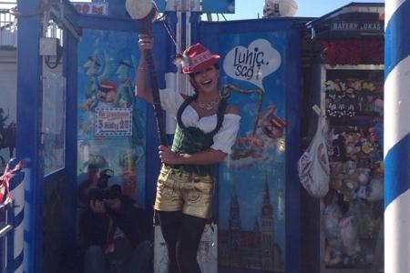 Fernanda Brandao auf dem Oktoberfest 2014