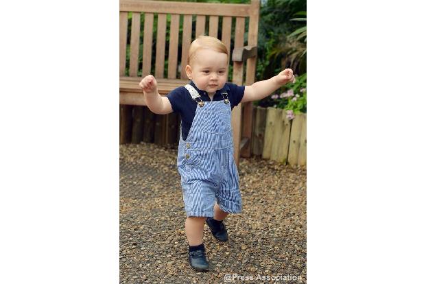 Prinz George, Kate, William