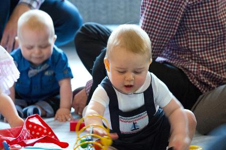 Prinz George, Kate, William