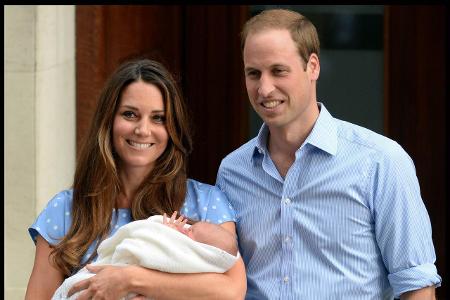Prinz George, Kate, William