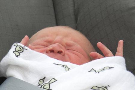 Prinz George, William, Kate