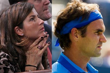 Zittert bei fast jedem Roger-Federer-Match mit: Miroslava Vavrinec