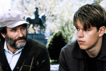 Williams und Jungstar Matt Damon als ungleiches Paar in 