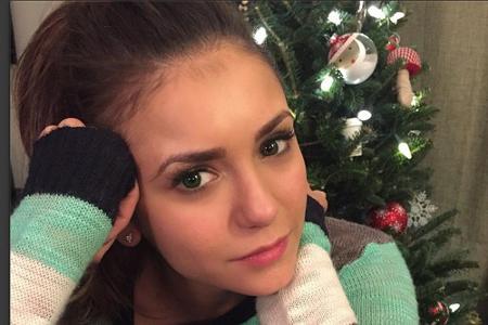 Richtig zufrieden wirkt Nina Dobrev ja nicht unbedingt