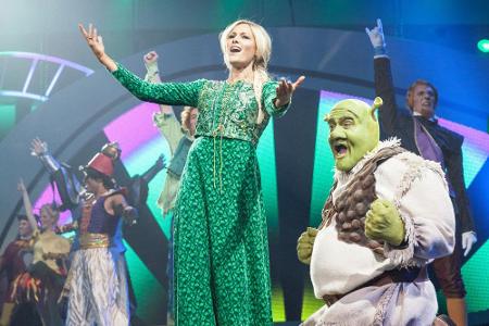 Helene Fischer mit Shrek