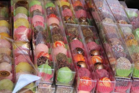 Hochwertige Pralinés ziehen staunende Blicke auf sich