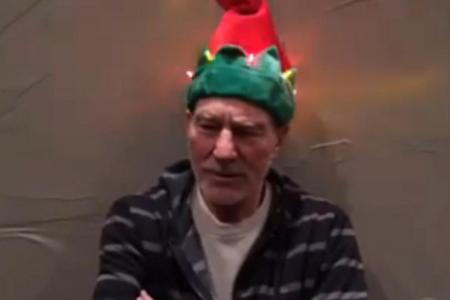 Humbug! Patrick Stewart kommt nicht in Weihnachtsstimmung