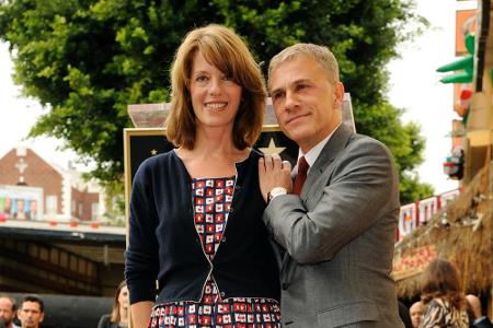 Christoph Waltz und seine Frau Judith Holste
