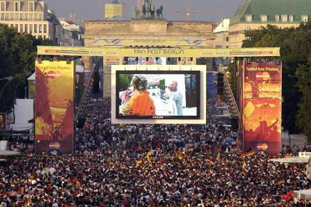 Konzert auf der Berliner Fanmeile während der WM 2006