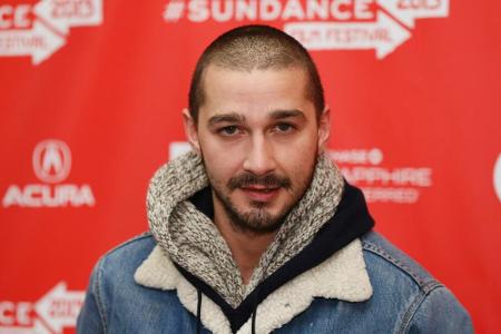 Shia LaBeouf auf dem Sundance Filmfestival