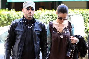 Gaben sich vor rund 200 Gästen noch einmal das Jawort: Eros und seine Marica