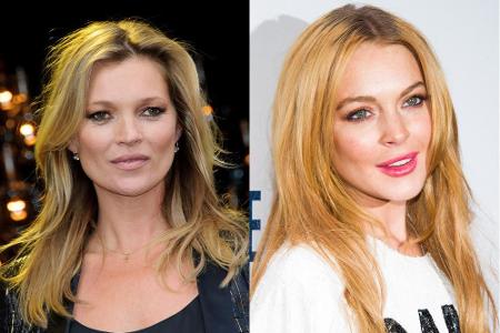 Topmodel Kate Moss ist nicht gut auf Lindsay Lohan zu sprechen