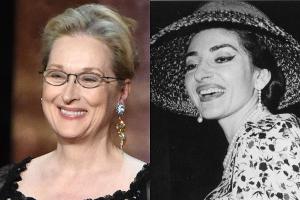 Hollywood-Star Meryl Streep (li.) wird zu Star-Sopranistin Maria Callas