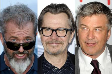 Rüpel unter sich: Mel Gibson, Gary Oldman und Alec Baldwin (v.l.n.r.)