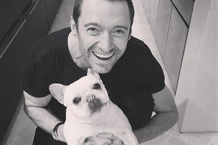 Hugh Jackman freut sich auch ohne Kostüm auf Halloween